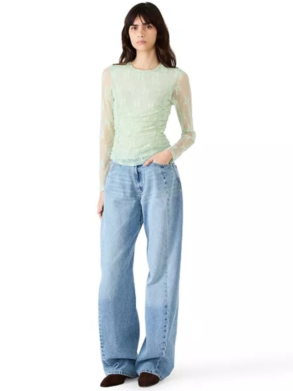 Steve Madden Women's Luma Crew Neck Top